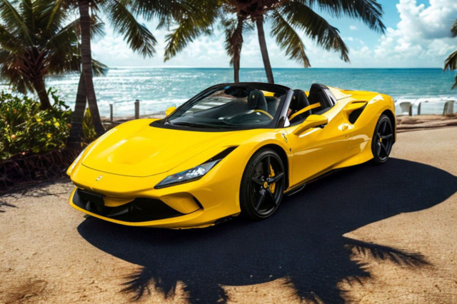 ** 予約商品 ** BBR P18183A2V 1/18 Ferrari F8 Tributo Spider Giallo Modena （ケース付）