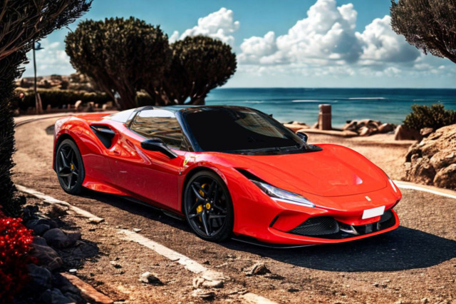 ** 予約商品 ** BBR P18183B2V 1/18 Ferrari F8 Tributo Spider Rosso Corsa （ケース付）