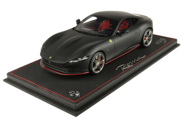 BBR P18185LLV 1/18 Ferrari Roma Matt Black Limited 48pcs （ケース付）