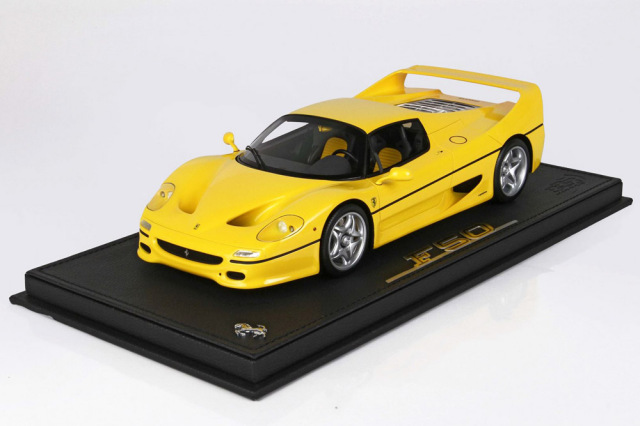 BBR P18189BV 1/18 Ferrari F50 Coupe 1995 Yellow Limited 150pcs （ケース付）