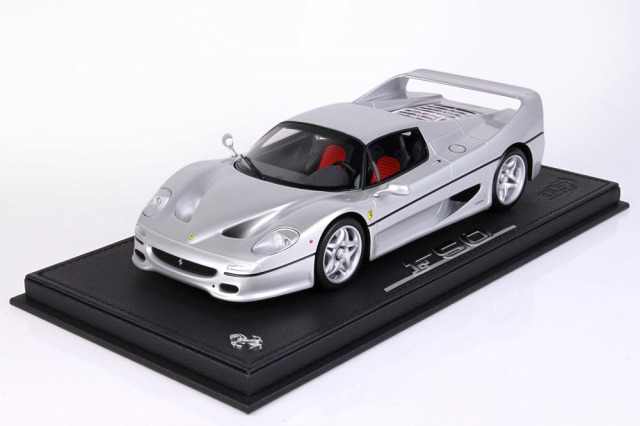 【お取り寄せ商品】 BBR P18189EV 1/18 Ferrari F50 Coupe 1995 Argento Nurburgring Limited 48pcs （ケース付）