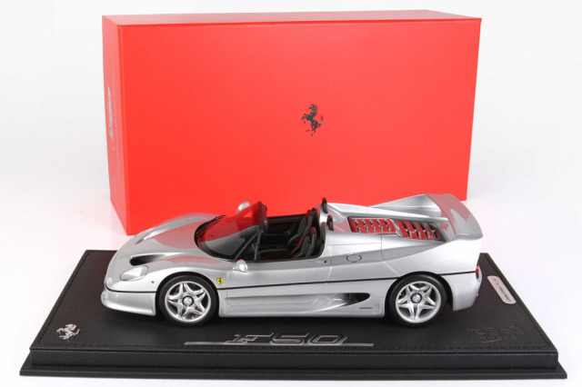 お取り寄せ商品】 BBR P18190EV 1/18 Ferrari F50 Spider 1995 Argento
