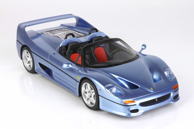 BBR P18190GV 1/18 Ferrari F50 Spider 1995 California Light Blue