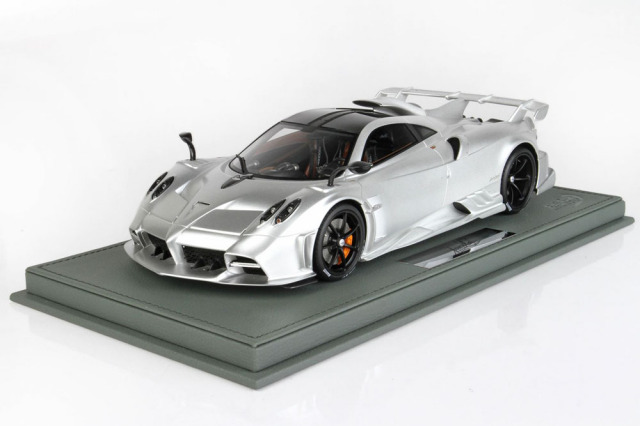 BBR P18192DV 1/18 Pagani Imola 2020 Titanium (Matt Silevr) Limited 220pcs （ケース付）