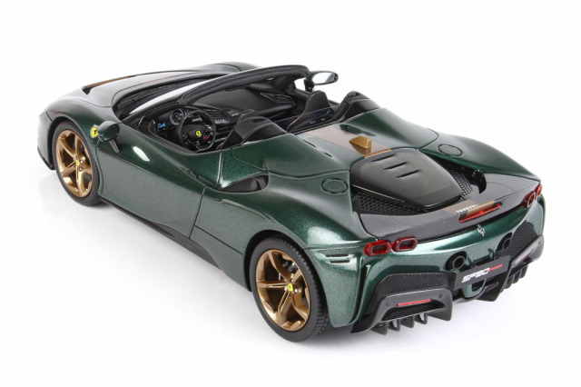 BBR P18198GV 1/18 Ferrari SF90 Spider Pack Fiorano Verde