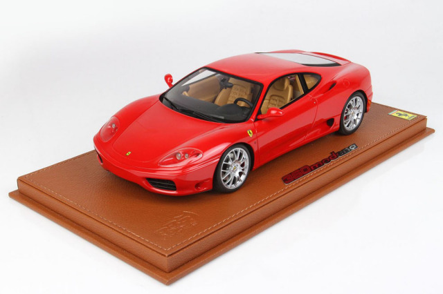 BBR P18205AV 1/18 Ferrari 360 Modena (Challenge wheels) Rosso Corsa Limited 248pcs （ケース付）