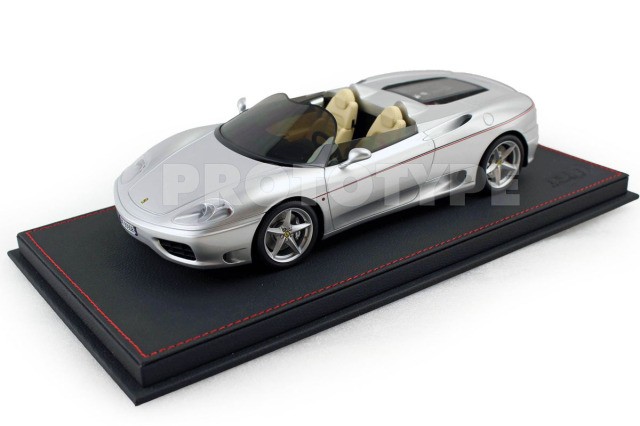 予約商品 ** BBR P18206BV 1/18 Ferrari 360 Barchetta - Road
