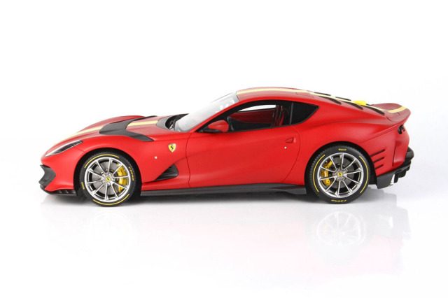 BBR P18207ST9V 1/18 Ferrari 812 Competizione 2021 F1-75 Matt Red