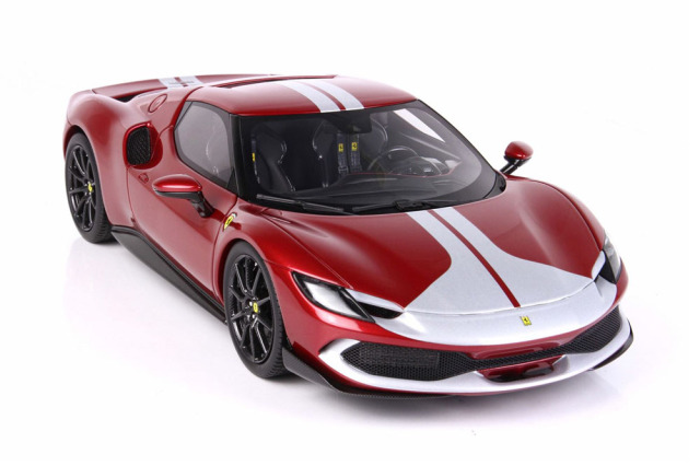 BBR P18211BV 1/18 Ferrari 296GTB Assetto Fiorano Rosso Fiorano