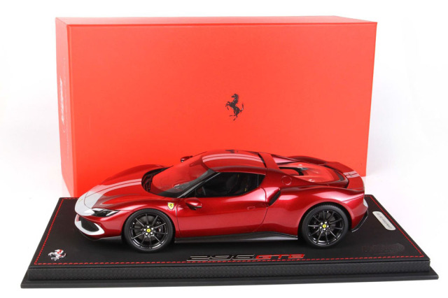 BBR P18211BV 1/18 Ferrari 296GTB Assetto Fiorano Rosso Fiorano