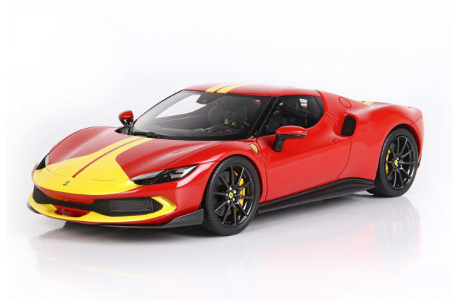 お取り寄せ商品】 BBR P18211D1V 1/18 Ferrari 296GTB Assetto Fiorano