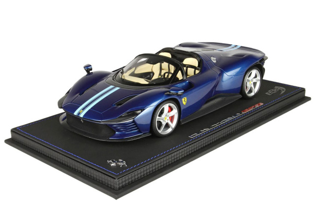 BBR P18214FV 1/18 Ferrari Daytona SP3 Blu Abu Dhabi Limited 36pcs （ケース付）