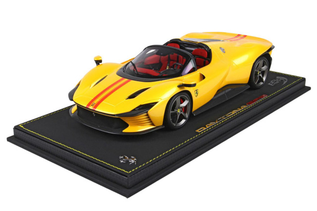 BBR P18214GTSTV 1/18 Ferrari Daytona SP3 Giallo Tristrato /Red