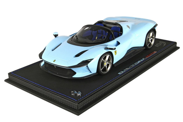 BBR P18214L2V 1/18 Ferrari Daytona SP3 Azzurro La Plata Limited 24pcs （ケース付）