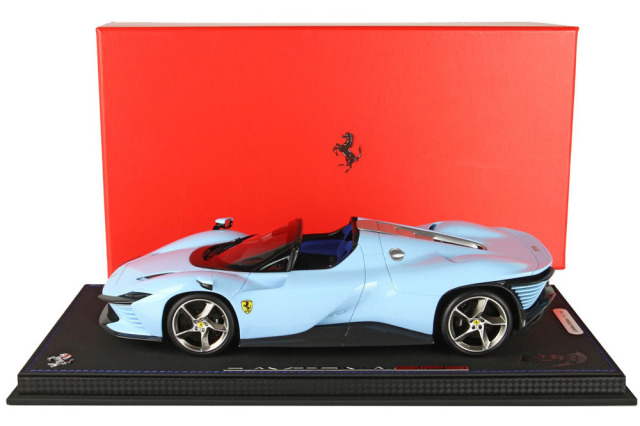 BBR P18214L2V 1/18 Ferrari Daytona SP3 Azzurro La Plata Limited