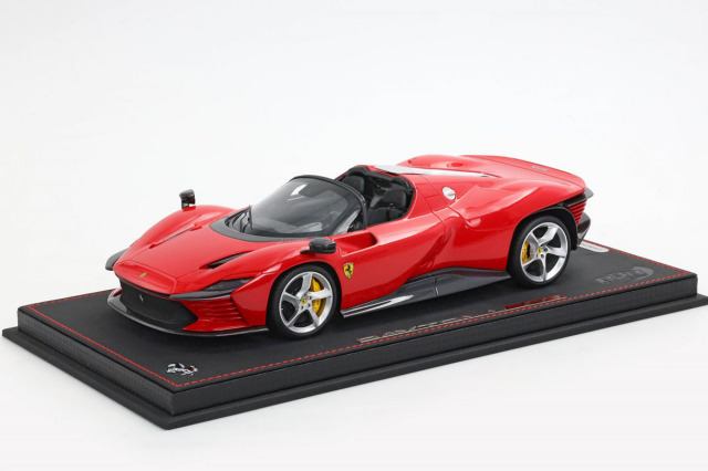 BBR P18214TMC1 1/18 Ferrari Daytona SP3 Serie Icona (Open Roof) Rosso Corsa Limited 24pcs（ケース付）
