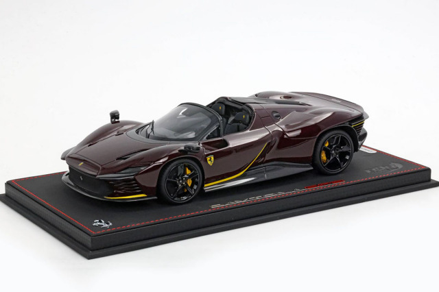 BBR P18214TMM 1/18 Ferrari Daytona SP3 Serie Icona (Open Roof) Rosso Rubino Limited 72pcs（ケース付）