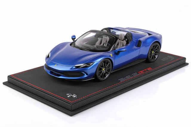 BBR P18215FV 1/18 Ferrari 296GTS Racing blue Limited 296pcs （ケース付）