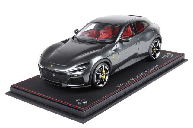 BBR P18219AV 1/18 Ferrari Purosangue Grey Silverstone Metal Limited 100pcs （ケース付）