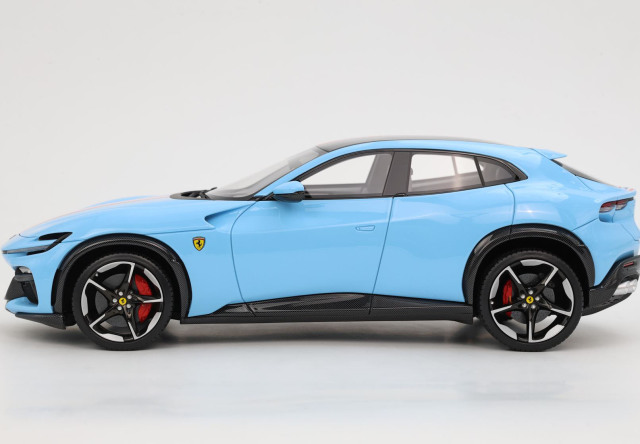 お取り寄せ商品】BBR P18219ALV 1/18 Ferrari Purosangue Azzurro La