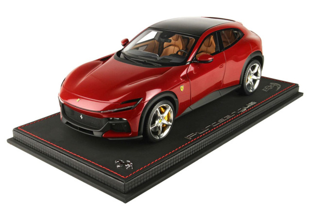 BBR P18219E1V 1/18 Ferrari Purosangue Rosso Mugello Metallizzato Limited 24pcs （ケース付）