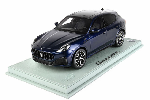 BBR P18220DV 1/18 Maserati Grecale Trofeo Blu Nobile Limited 60pcs （ケース付）
