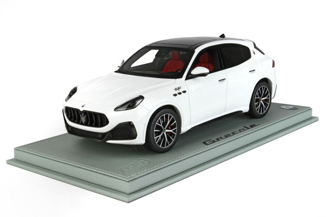 【お取り寄せ商品】 BBR P18220GV 1/18 Maserati Grecale Trofeo White Limited 28pcs （ケース付）