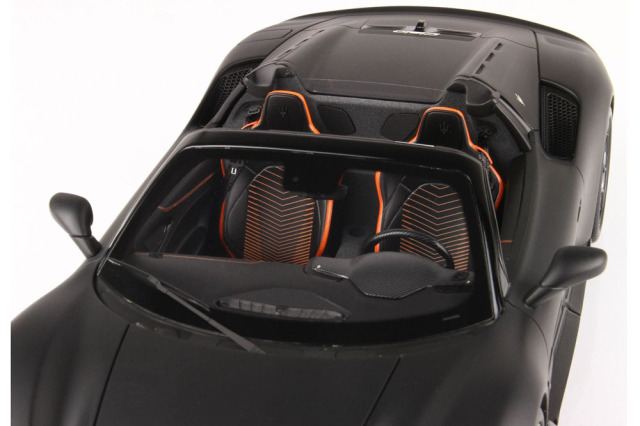 BBR P18222MBV 1/18 Maserati MC20 CIELO Matt Black Limited