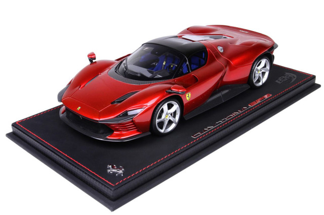 BBR P18224AV 1/18 Ferrari Daytona SP3 Serie Icona Rosso Magma (Closed roof) Limited 80pcs （ケース付）