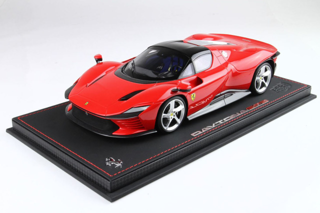 BBR P18224AC1 1/18 Ferrari Daytona SP3 Serie Icona Rosso Corsa / Black roof Limited 50pcs （ケース付）