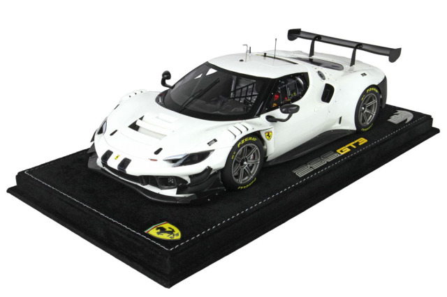 BBR P18225BV 1/18 Ferrari 296 GT3 2022 Avus White Limited 24pcs （ケース付）