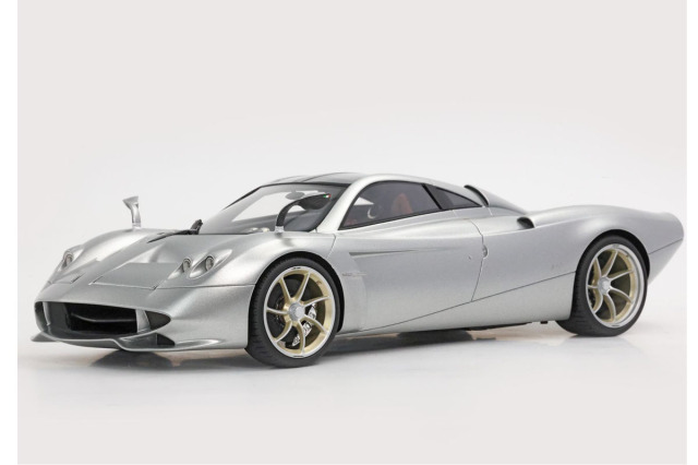 BBR P18228CV 1/18 Pagani Huayra Codalunga Semi Matt Grigio