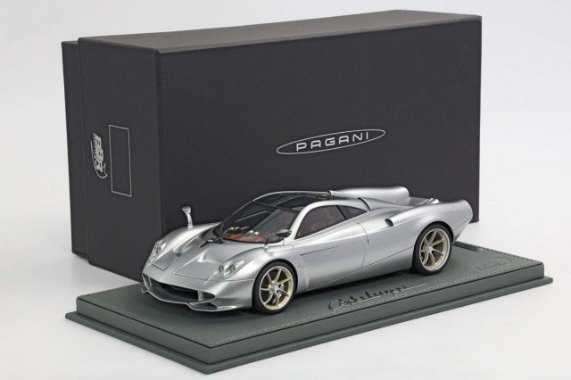 BBR P18228CV 1/18 Pagani Huayra Codalunga Semi Matt Grigio