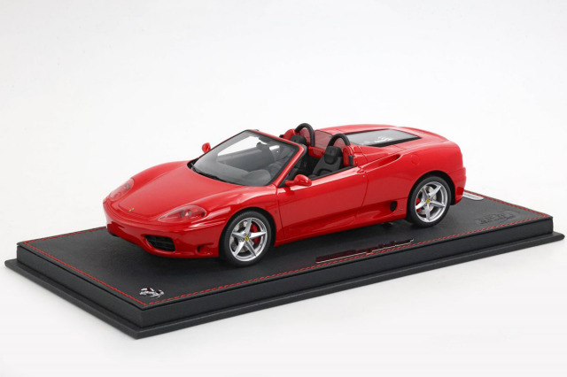 BBR P18229A1V 1/18 Ferrari 360 Modena Spider Manual Gear Rosso Corsa - Black interior Limited 32pcs （ケース付）