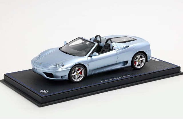 【お取り寄せ商品】 BBR P18229CV 1/18 Ferrari 360 Modena Spider Manual Gear Grigio Alloy - Black Limited 28pcs （ケース付）