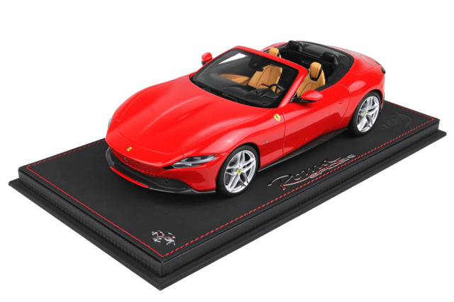BBR P18230BV 1/18 Ferrari Roma Spider Rosso Corsa Limited 70pcs（ケース付）