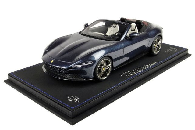 BBR P18230DV 1/18 Ferrari Roma Spider Blu Rome （ケース付）