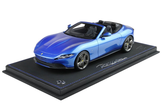 BBR P18230EV 1/18 Ferrari Roma Spider Blu Corsa Limited 36pcs（ケース付）