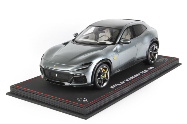 BBR P18231AV 1/18 Ferrari Prosangue - Panoramic roof Titanium Grey  Limited 100pcs （ケース付）