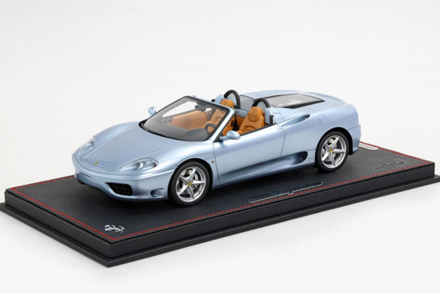 BBR P18232CV 1/18 Ferrari 360 Modena Spider Automatic Gear Grigio Alloy - Beige interior  Limited 20pcs （ケース付）
