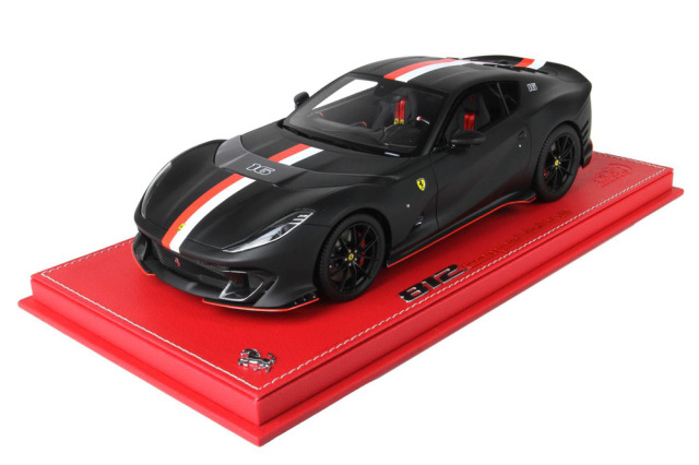BBR P18234V 1/18 Ferrari 812 Competizione Matt Black #16 （ケース付）