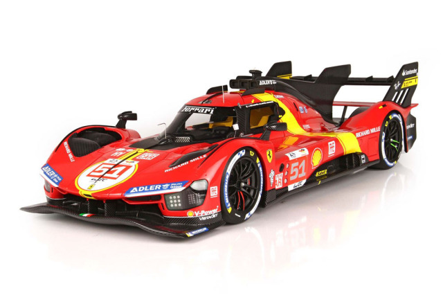 限定品　BBR  1/18 フェラーリ 375 Plus #4 ルマン 優勝車 BBR P18235 1/18 Ferrari 499P Winner Le Mans 2023 (Special package