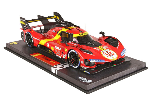 Modèle Réduit Ferrari 1:18 Le Mans 1966 - Métal, Personnalisé, édition Limitée (occasion)