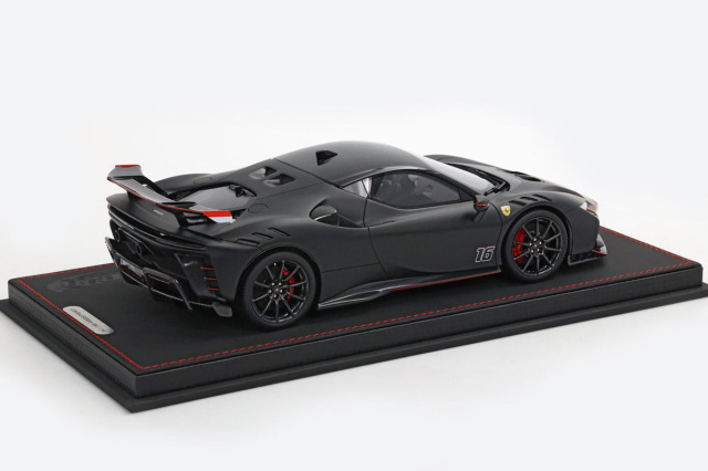 BBR P18237CLV 1/18 Ferrari SF90XX Stradale #16 Matt Black