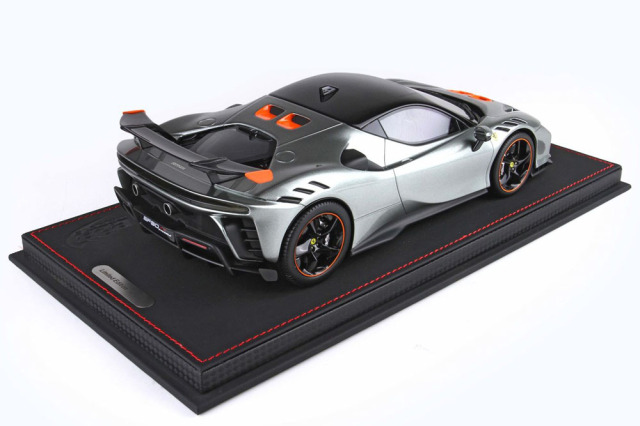 BBR P18237EV 1/18 Ferrari SF90XX Stradale Grey Competition