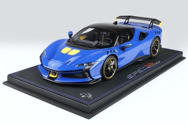 BBR P18237GV 1/18 Ferrari SF90XX Stradale Azzurro Dino Limited 50pcs （ケース付）