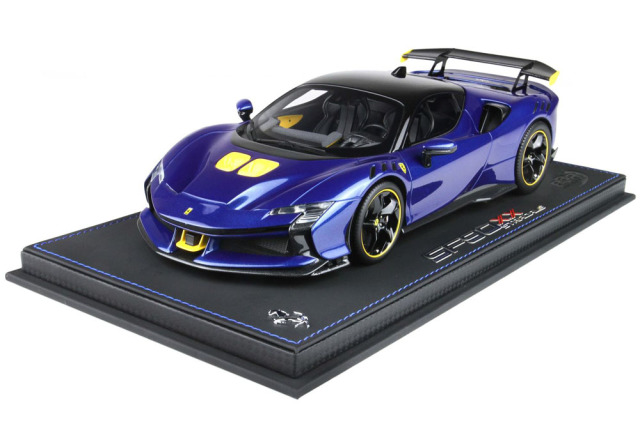 BBR P18237HV 1/18 Ferrari SF90XX Stradale Blue Tour de France Limited 80pcs （ケース付）