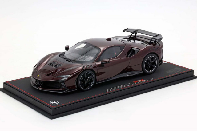 ** 予約商品 ** BBR P18237V 1/18 Ferrari SF90XX Stradale Rosso Rubino Limited 10pcs（ケース付）