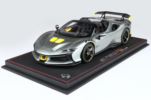 BBR P18238EV 1/18 Ferrari SF90XX Spider Grigio Competizione Limited 50pcs （ケース付）