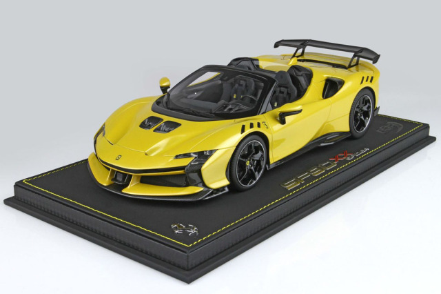 BBR P18238FV 1/18 Ferrari SF90XX Spider Giallo Montecarlo Limited 30pcs （ケース付）